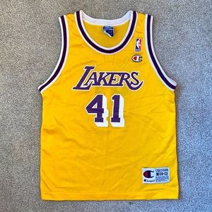 NBA LA Lakers Glen Rice Jersey 41 - Size M(10-12)
